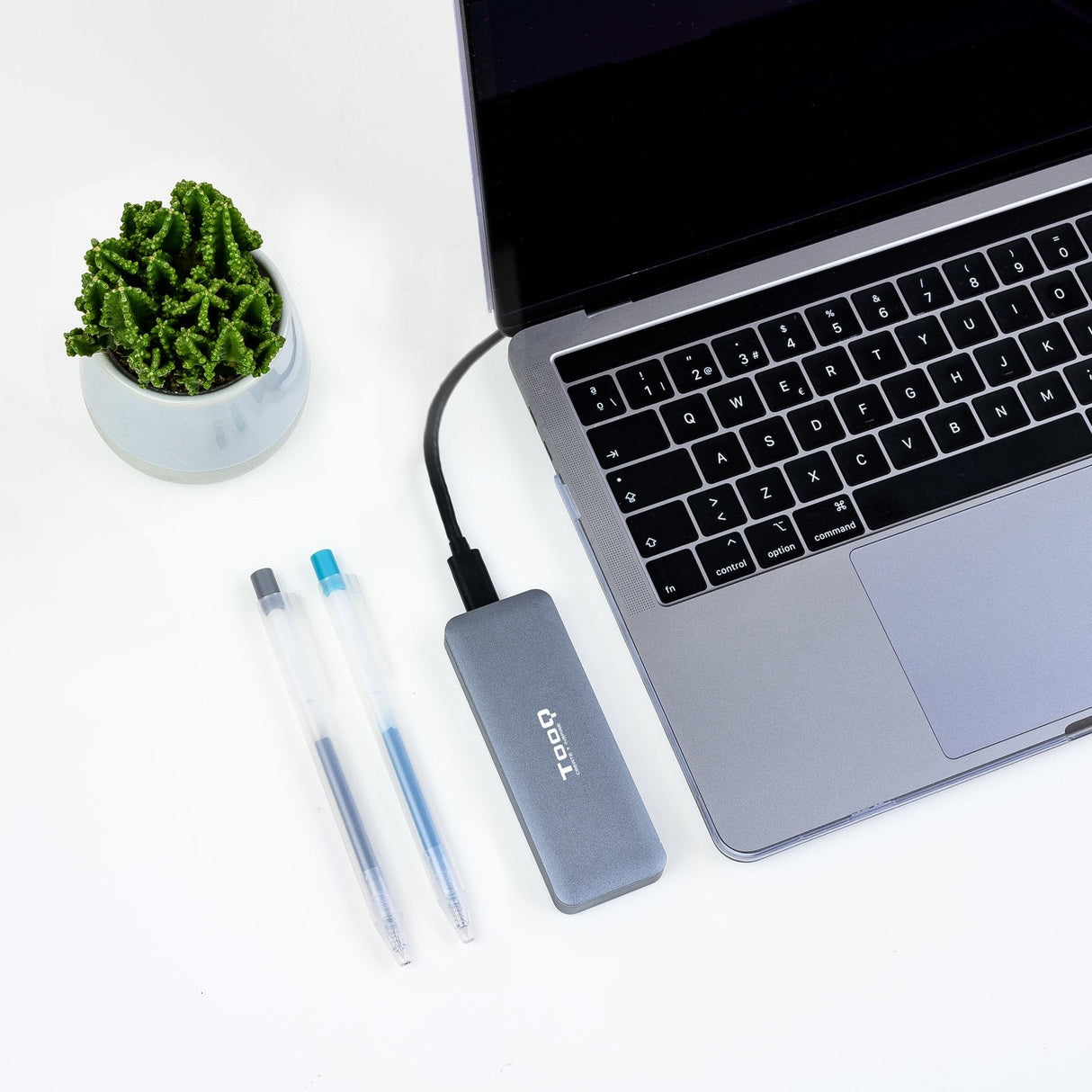 Tooq Carcasa Externa Ssd M2 Ngff Usb-C - Gris