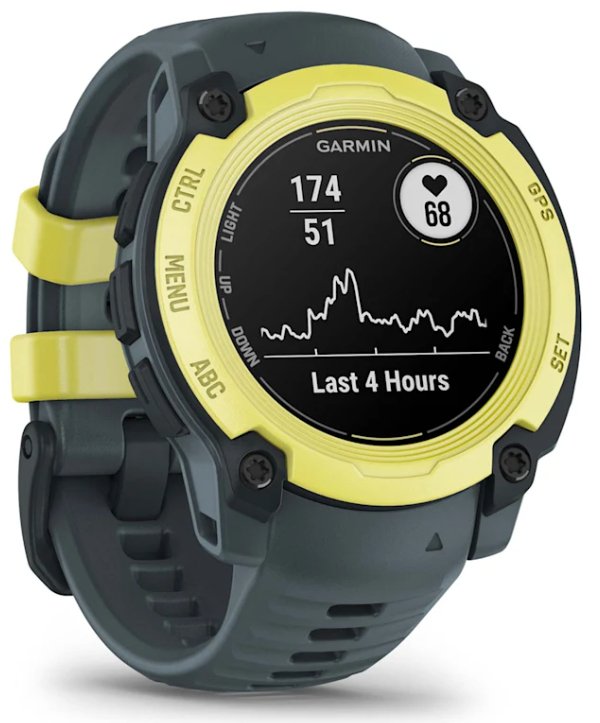 Smartwatch Garmin Instin E 40mm Amarillo Silicona Azul