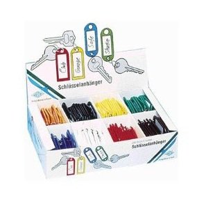 Wedo Schlüsselanhänger Con S-Haken F.Sort 100er Packung