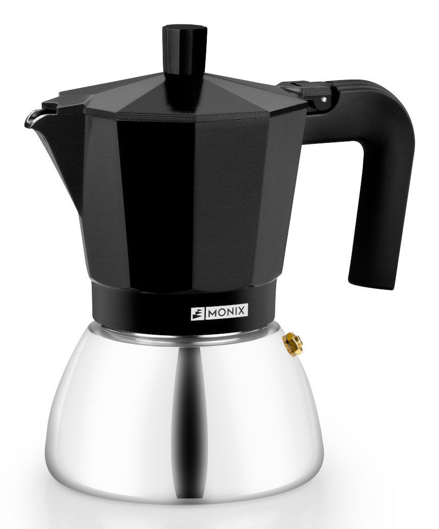 EAN 8435092433818 - Monix M863009 cafetera manual Cafetera italiana 0,47 L Negro imagen 1