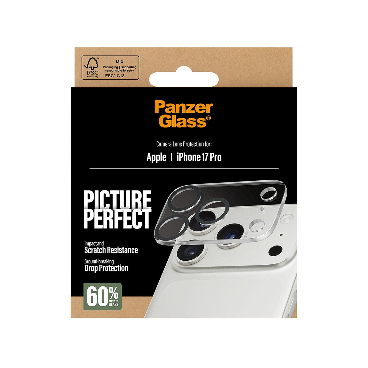 EAN 5715685025761 - PanzerGlass ® PicturePerfect Camera Lens Protector iPhone 17 Pro Protector de pantalla Apple 1 pieza(s) imagen 3