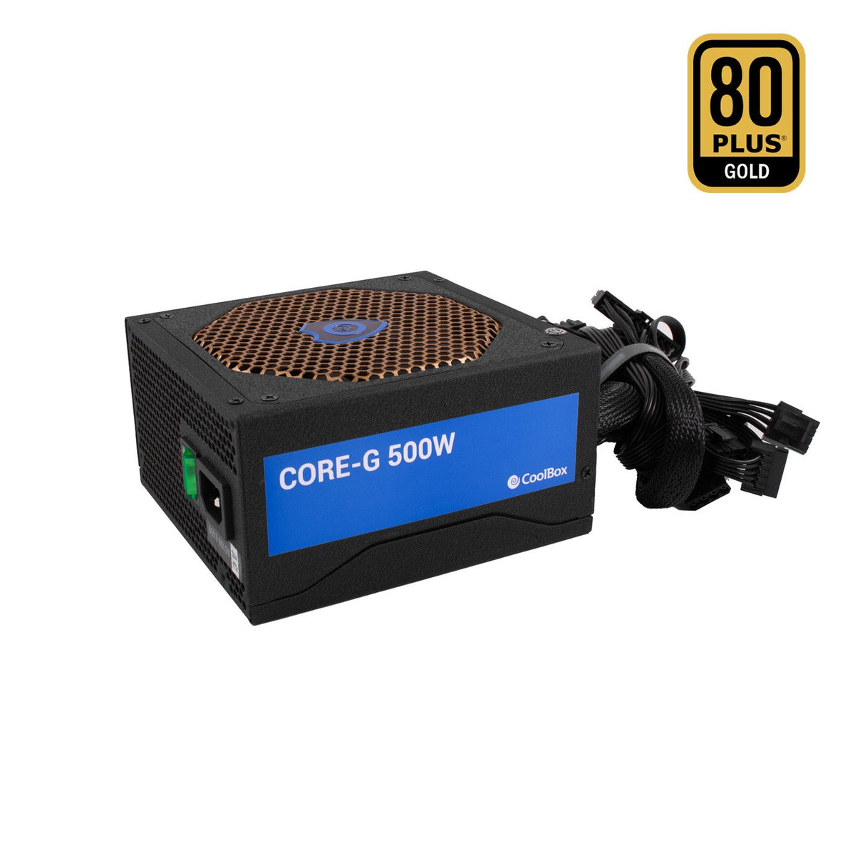 EAN 8436556143724 - CoolBox GM-500G unidad de fuente de alimentación 20+4 pin ATX Negro imagen 1