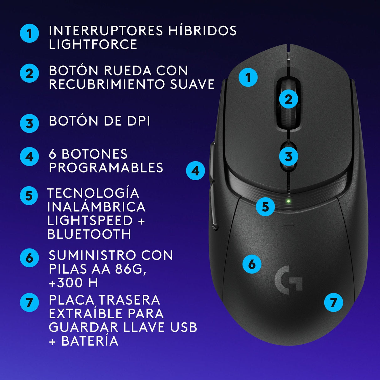 Logitech G309 Lightspeed Mouse