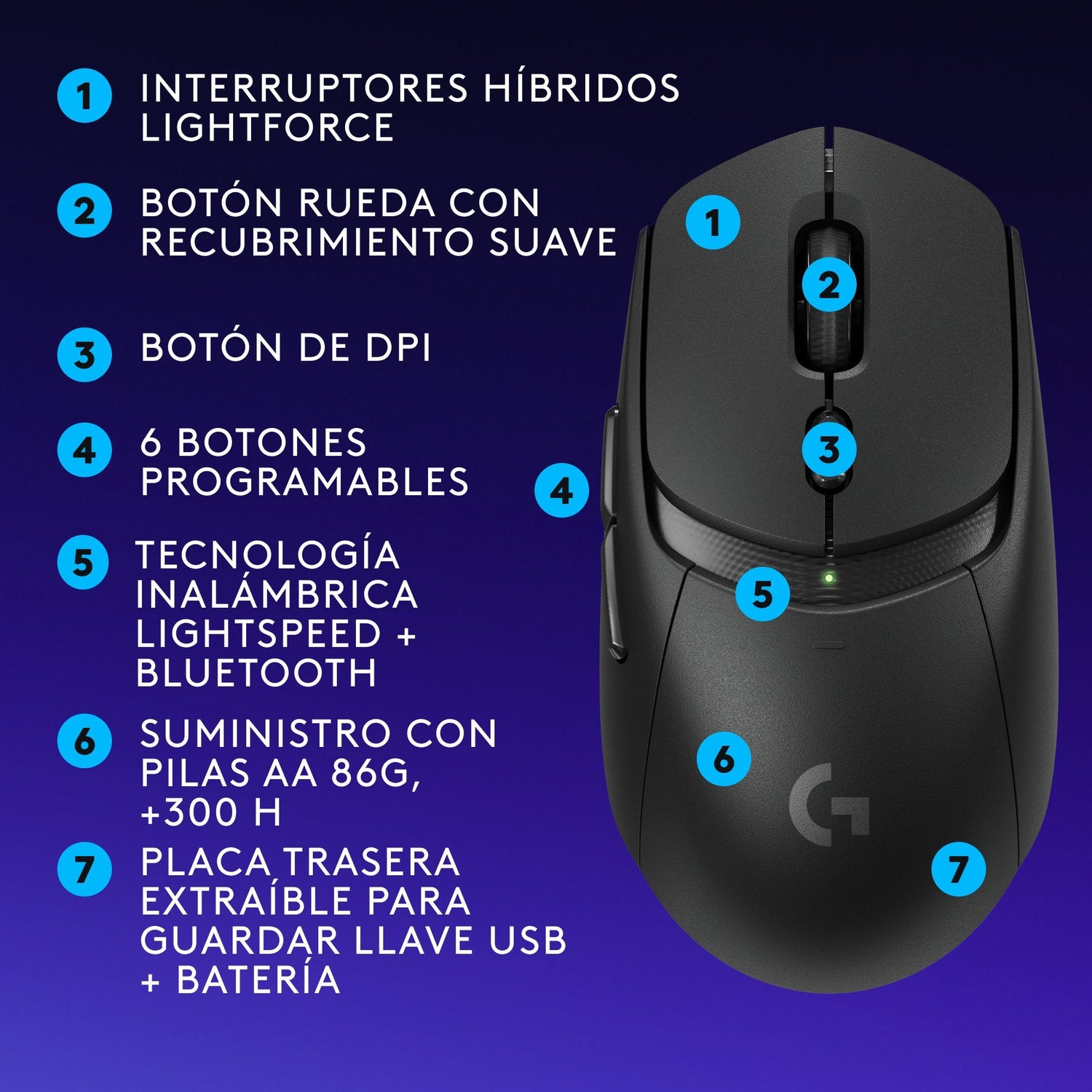 Logitech G309 Lightspeed Mouse
