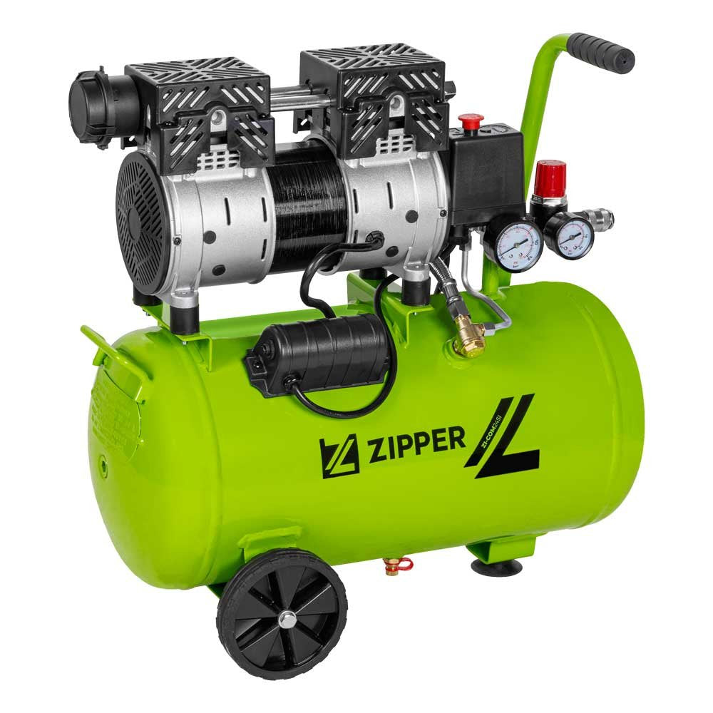 Zipper Zi-Com24si Compresor De Aire 750 W 126 L/Min Corriente Alterna