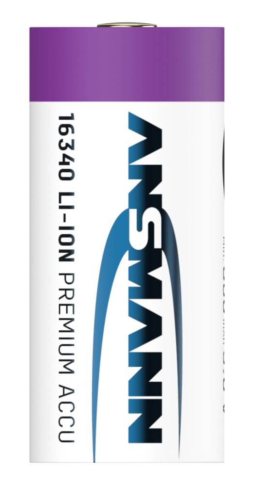 Ansmann 16340 Li-Ion Akku 850mah 3,6v Versión Estándar 1300-0017