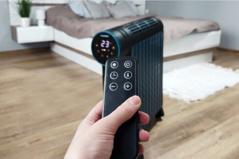 EAN 5901750504693 - Blaupunkt HOR811 Interior Negro, Azul 2500 W Radiador de aceite eléctrico imagen 3