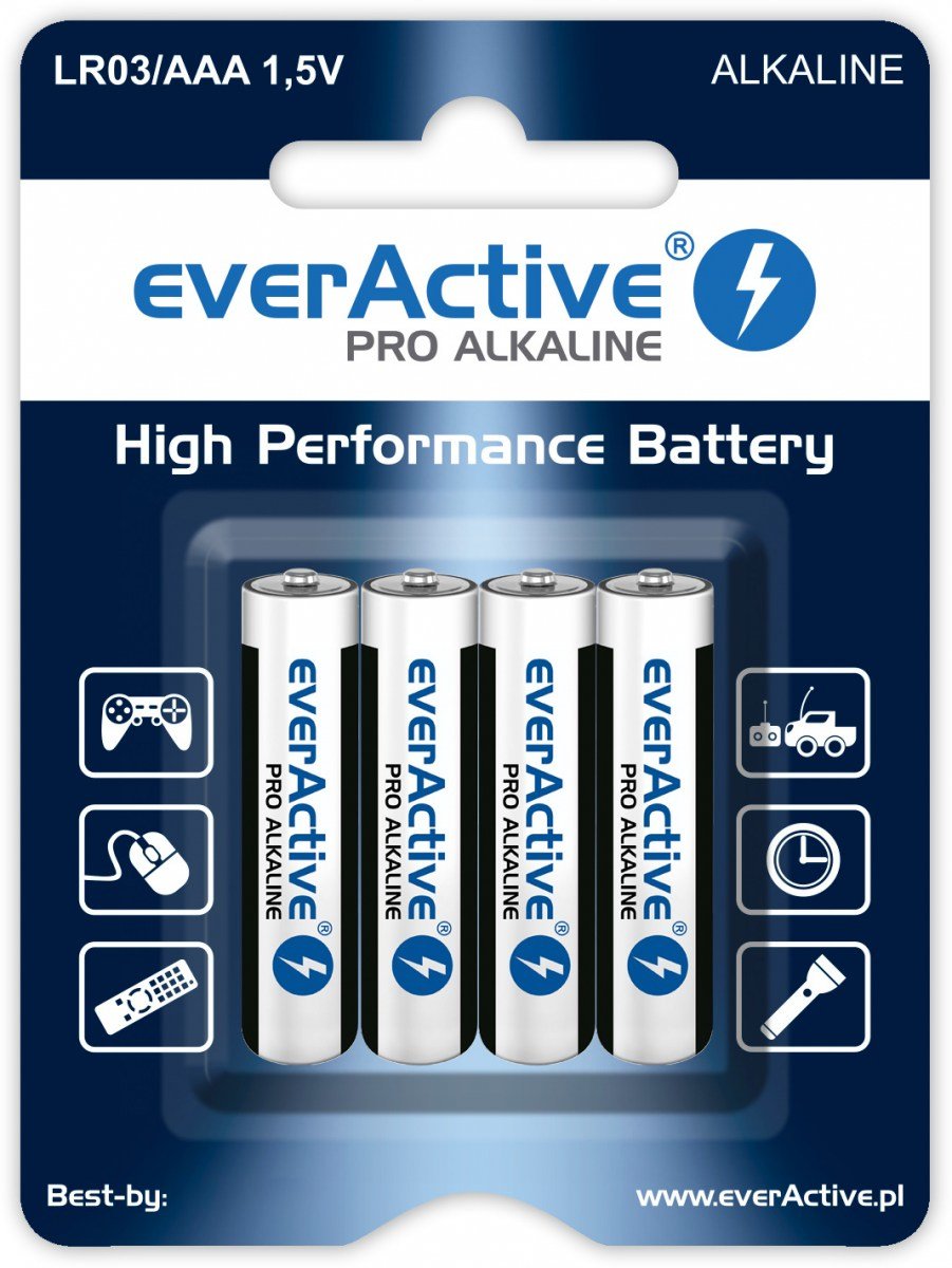EAN 5902020523369 - Everactive LR034BLPA pila doméstica Batería de un solo uso AAA Alcalino imagen 1