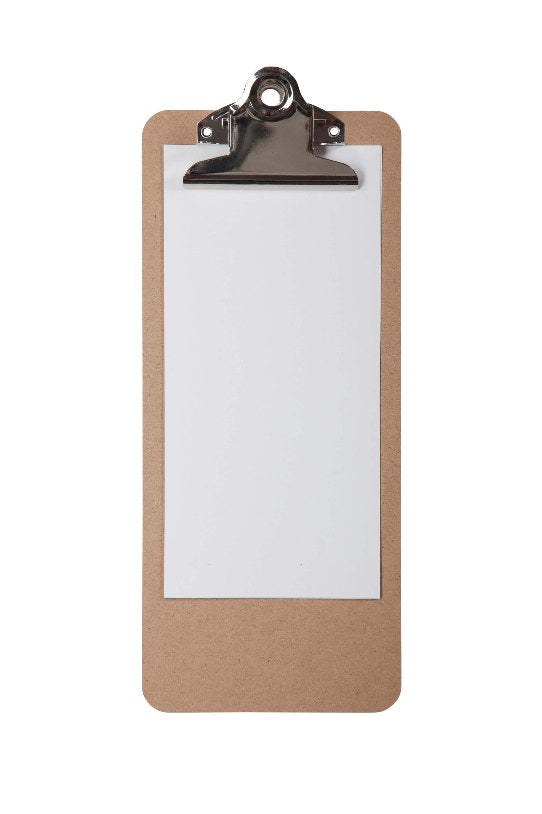 Maul Klemmbrett Maulbill, 28x11,5x3 Cm, Hartfaser Holz