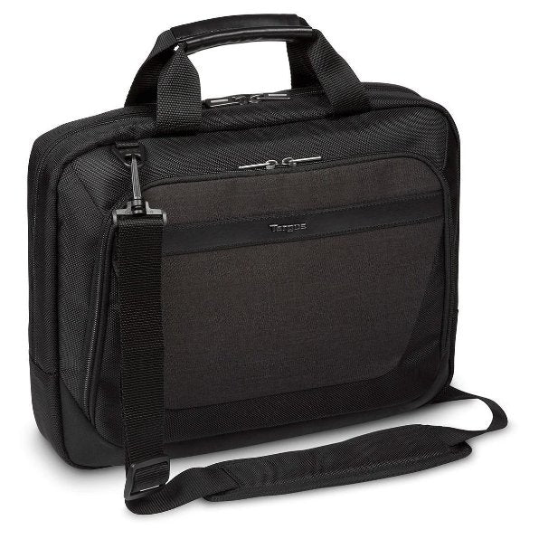 Maletin Targus Citysmart Slimline Para Portátil Carga Superior 12" 14" Negro Gris