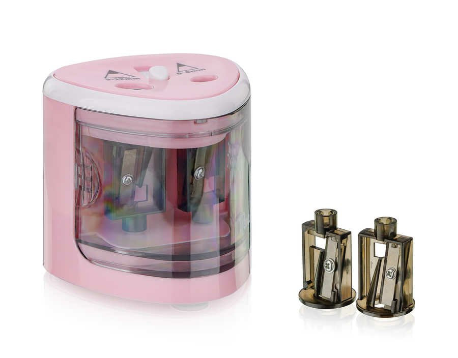 Sacapuntas Eléctrico Peach Po102 Rosa