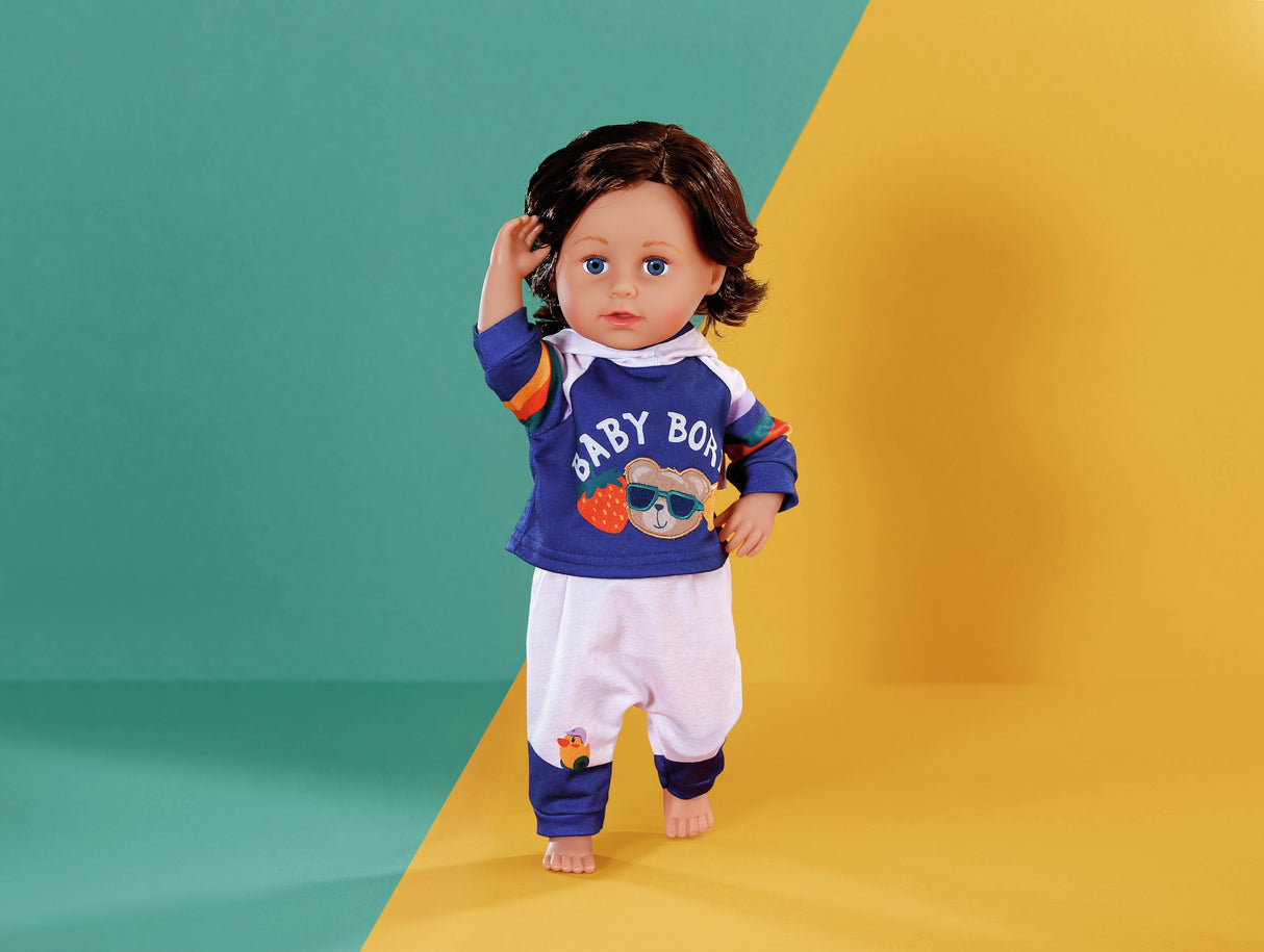 Zapf Creation Baby Born® Jogging Azul Marino 43cm, Accesorios Para Muñecas 838204