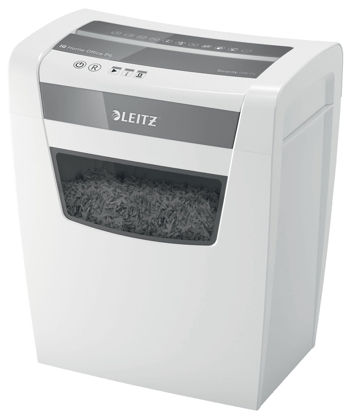 EAN 4002432118939 - Leitz IQ Home Office P-4 triturador de papel Corte en partículas 58 dB 22 cm Blanco imagen 1
