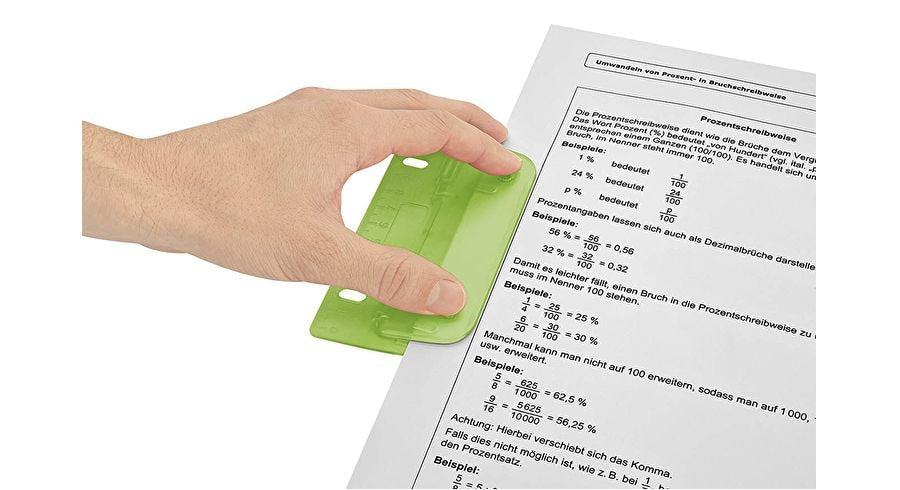 Wedo Taschenlocher Verde