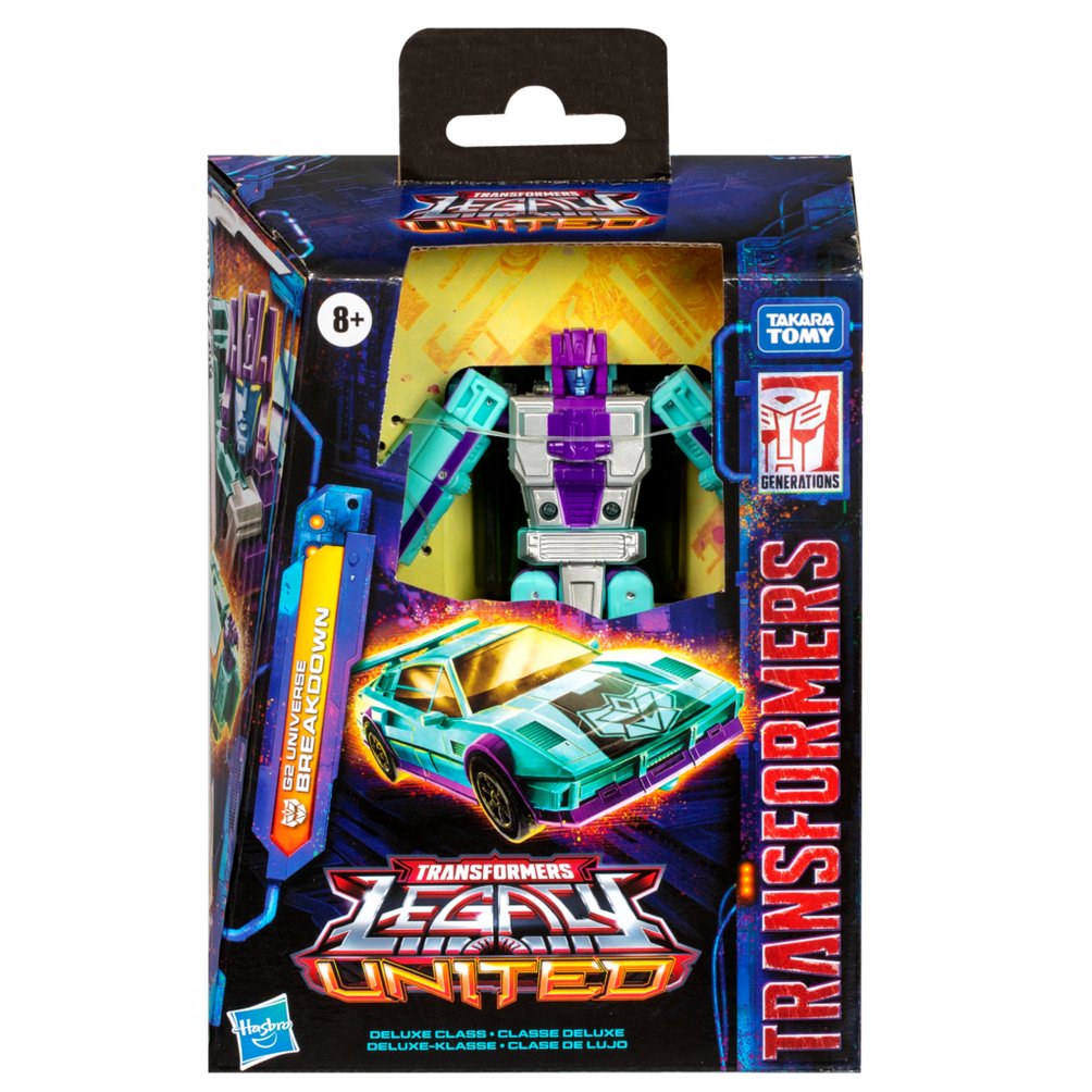 Figura Hasbro Transformers Legacy United Deluxe G2 Universe Breakdown