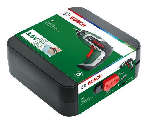 Bosch Powertools Ixo 7 Anniversary-Set 3,6volt (Verde/Negro, Li-Ionen Akku 2,0ah, Bitsatz, Saatkugeln, Box) 06039e0009
