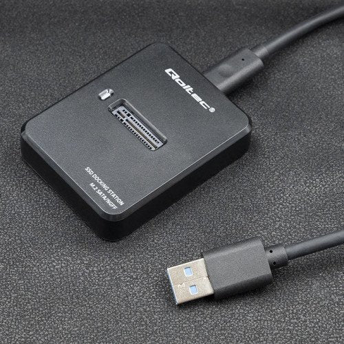 EAN 5901878503141 - Qoltec 50314 caja para disco duro externo Caja externa para unidad de estado sólido (SSD) Negro M.2 imagen 5