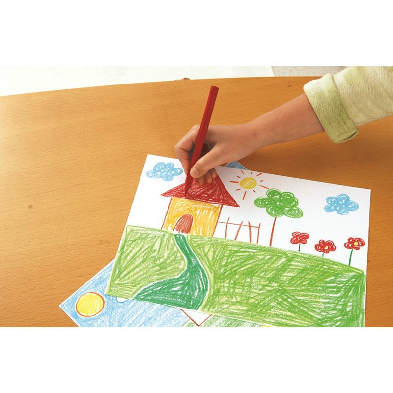 Alpino Ceras Plásticas Plastialpino 115mm No Manchan Estuche De 24 C/Surtidos