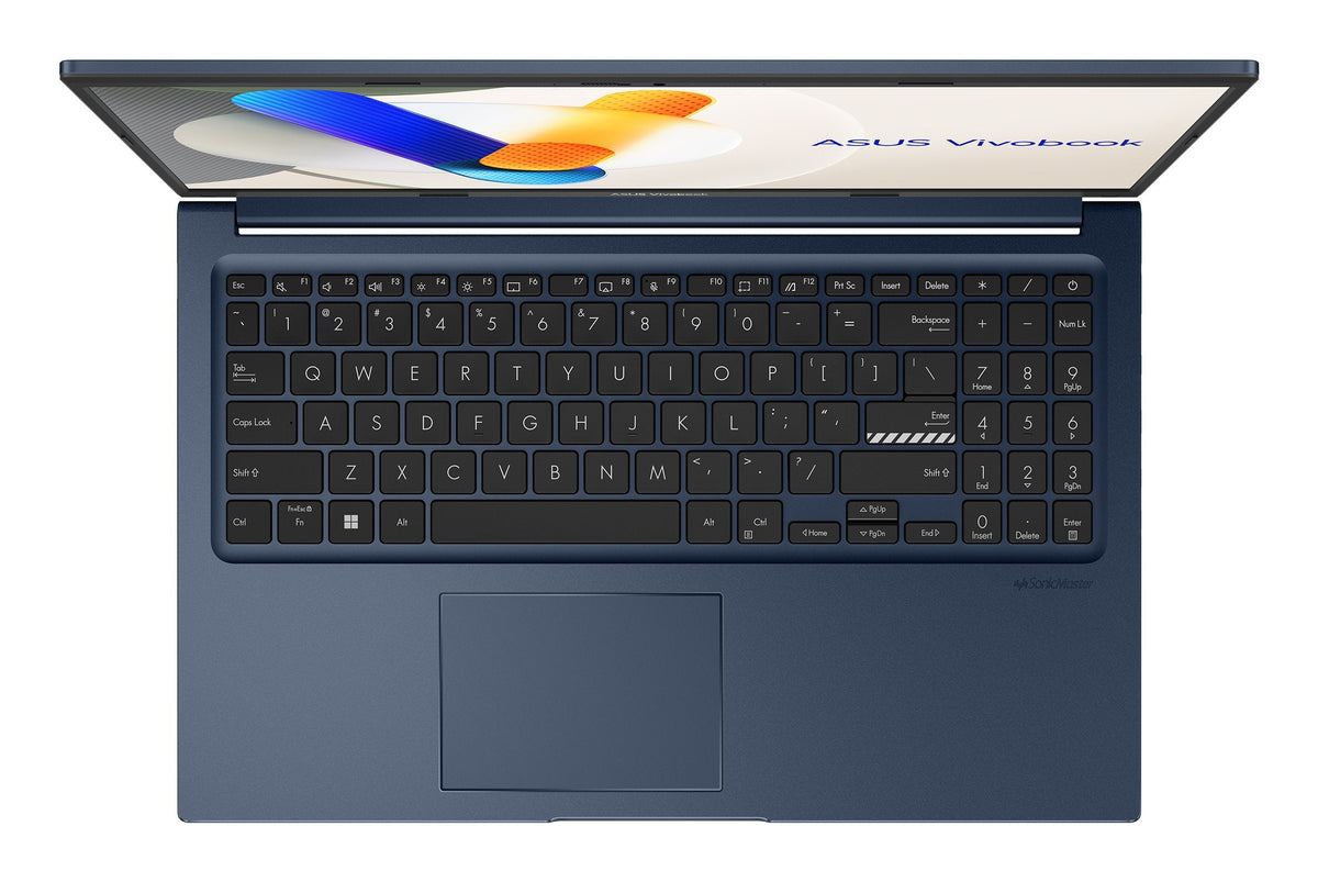 Portátil Asus Vivobook 15 F1504va-Bq252, Intel Core 7 150u, 16gb, 1tb Ssd, 15,6", Sin Sistema Operativo - Azul