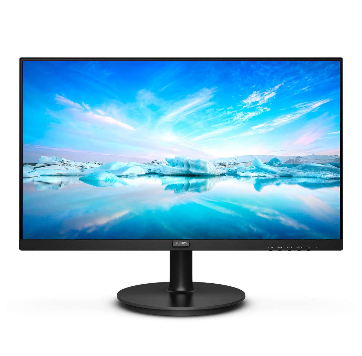 Monitor Philips 27" 271v8la/00 Led 1920x1080 4ms Vga Dvi Negro