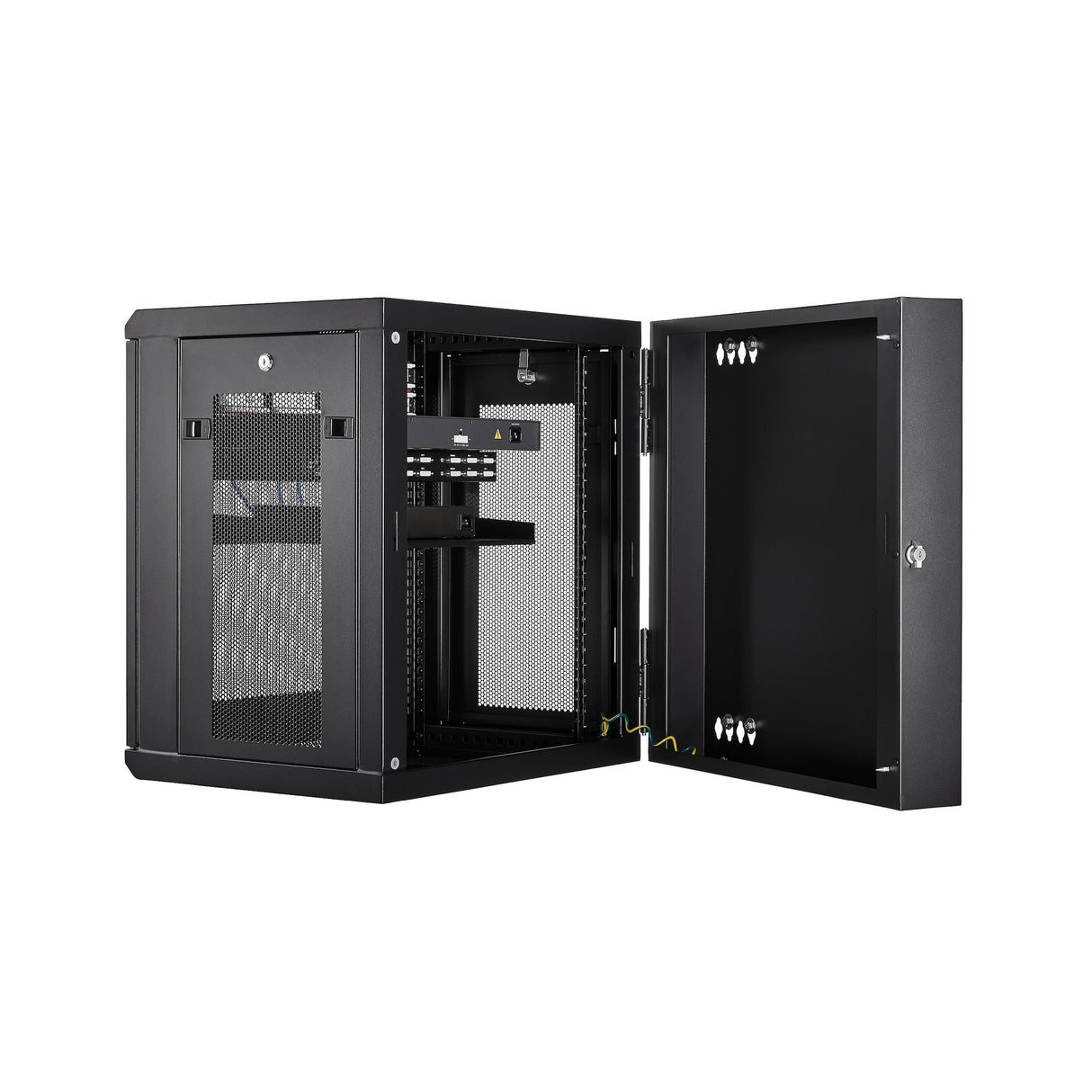 EAN 65030867405 - StarTech.com RK12WALHM armario rack Bastidor de pared Negro imagen 5