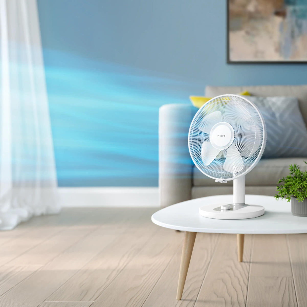 Philips 1000 Series Tischventilator Blanco