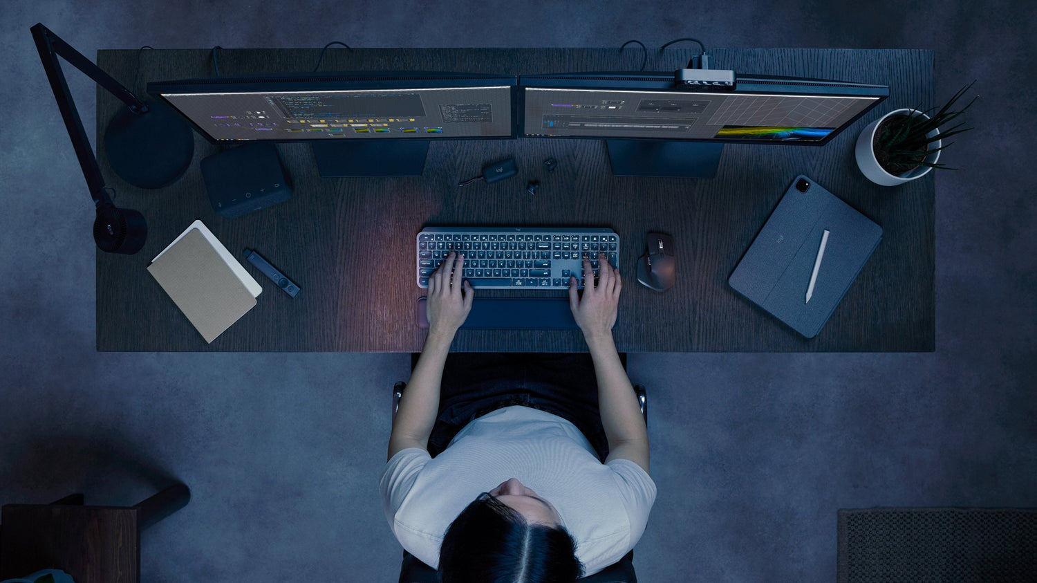 EAN 5099206112360 - Logitech 920-011606 teclado Ratón incluido Oficina RF Wireless + Bluetooth QWERTZ Alemán Grafito imagen 6