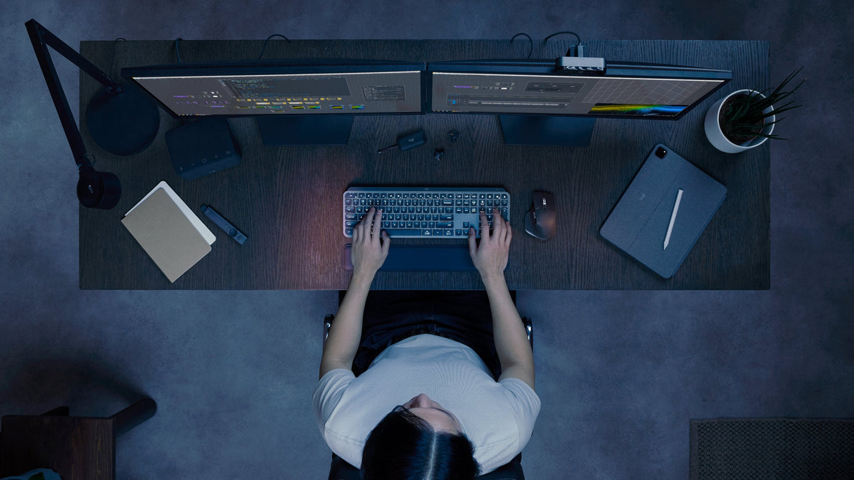 EAN 5099206112445 - Logitech 920-011614 teclado Ratón incluido Oficina RF Wireless + Bluetooth QWERTY Internacional de EE.UU. imagen 6