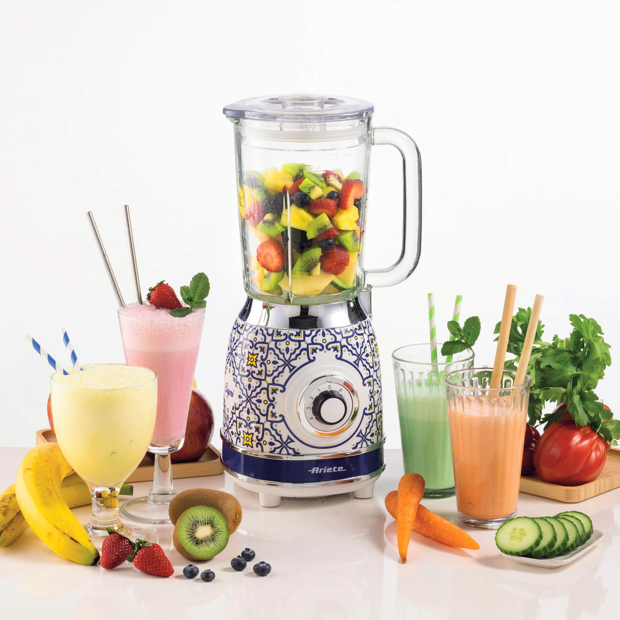 Batidora Ariete 0583/0c 1,5 L De Vaso 1000 W Azul, Multicolor