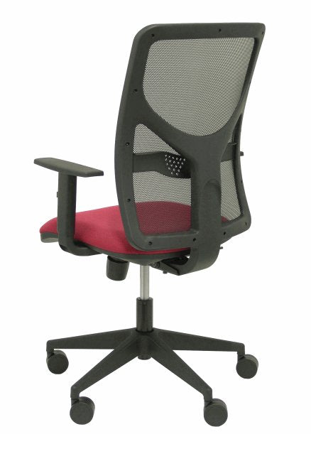 Silla Motilla Malla Negra Asiento Bali Granate Bra