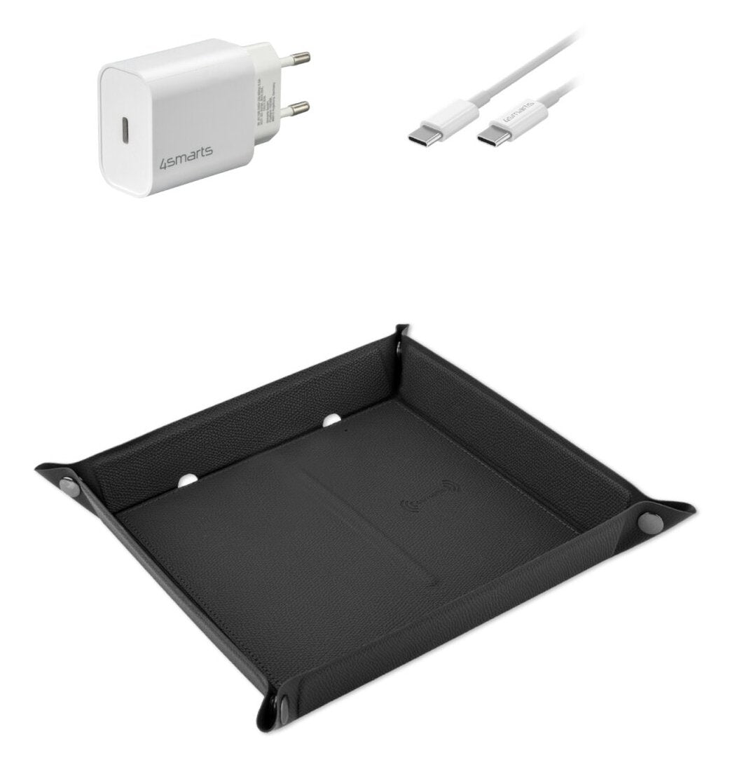 4smarts Smarttray Ladeset, Schwarz