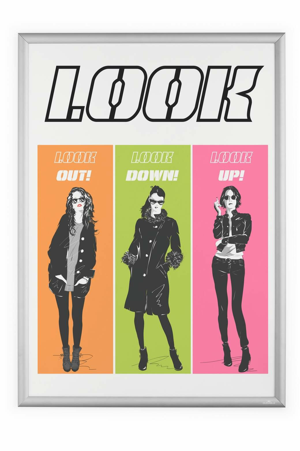 EAN 4005546739595 - Durable 500923 marco para pared 660 x 900 mm Rectángulo Plata Aluminio imagen 4