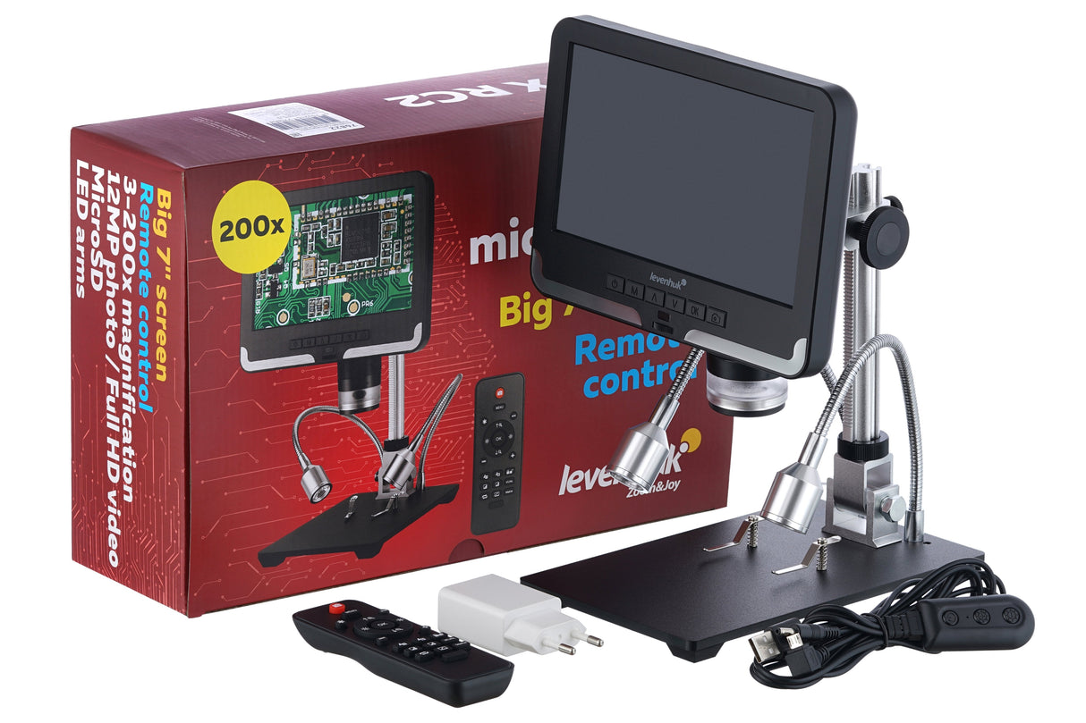 EAN 0753215775804 - Levenhuk DTX RC2 200x Microscopio digital imagen 3