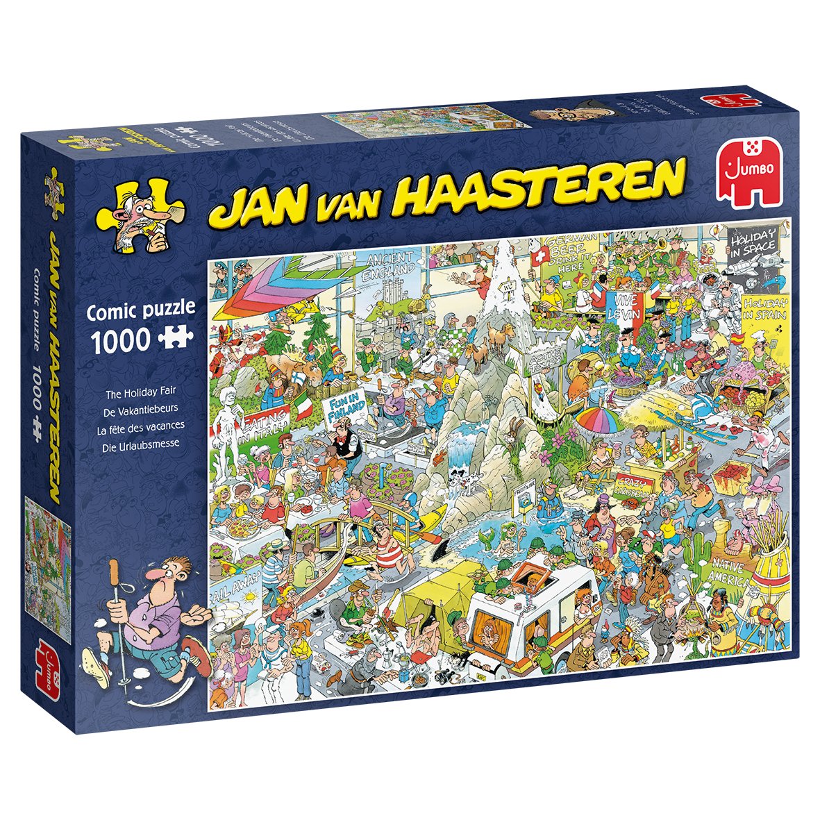 Puzzle Jan Van Haasteren The Holiday Fair 1000 Pieza(S) Humor