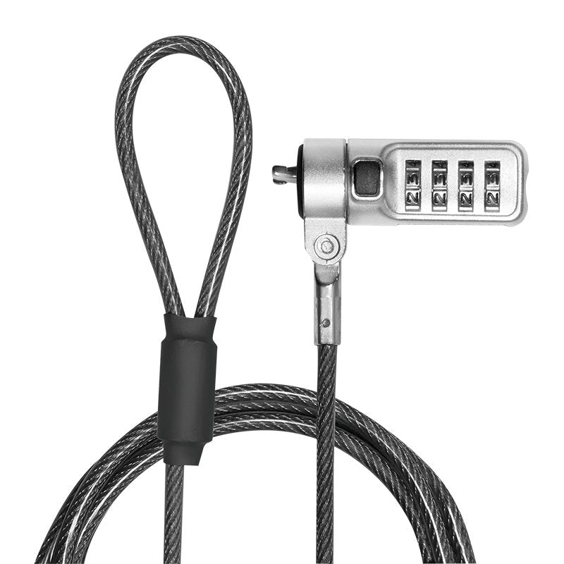 Logilink Nbs010 Cable Antirrobo Negro, Plata