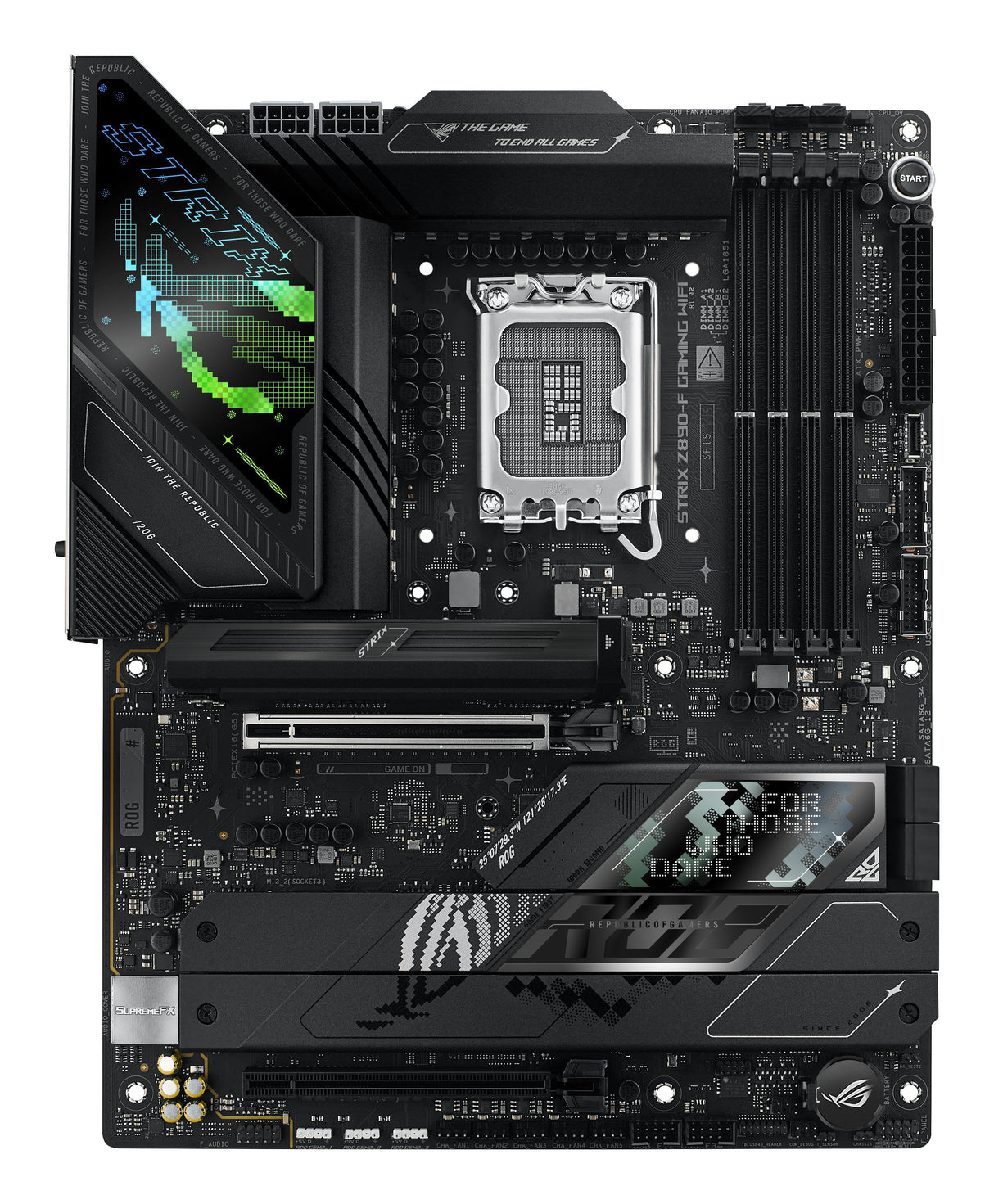 EAN 4711387755921 - ASUS ROG STRIX Z890-F GAMING WIFI Intel Z890 LGA 1851 (Socket V1) ATX imagen 2