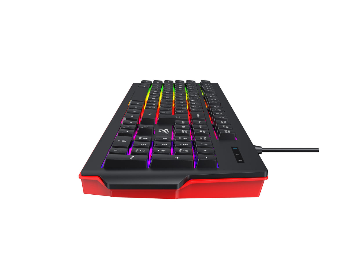 EAN 6939119047771 - Havit KB866L (Black and red) teclado Juego USB QWERTY Negro, Rojo imagen 3