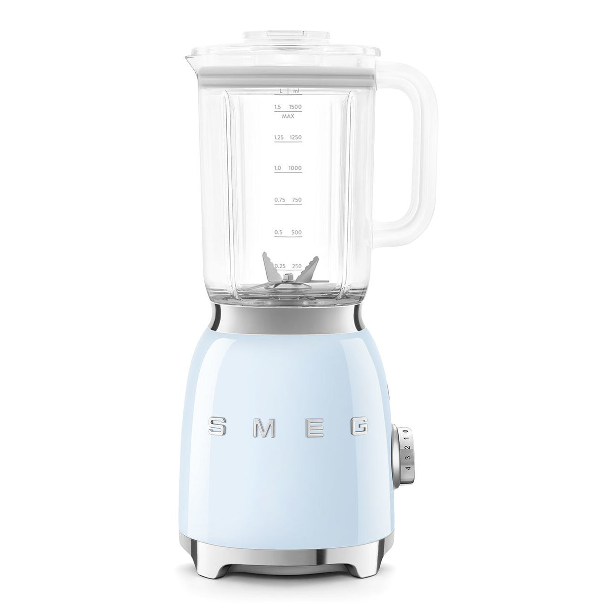 EAN 8017709328474 - Smeg BLF03PBEU licuadora 1,5 L Batidora de vaso 800 W Azul imagen 1