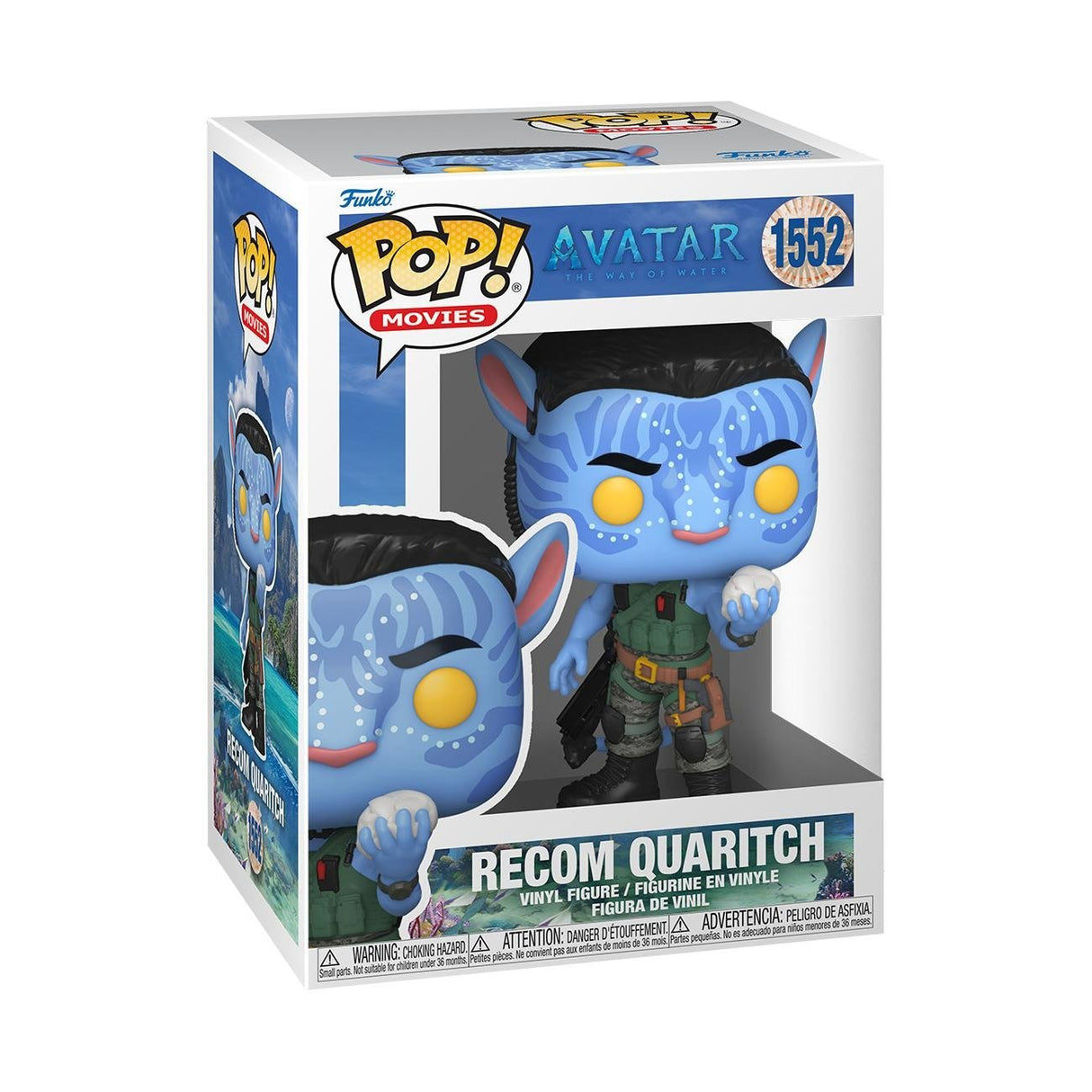 Funko Pop Cine Avatar The Way Of Water Recom Quaritch 73089