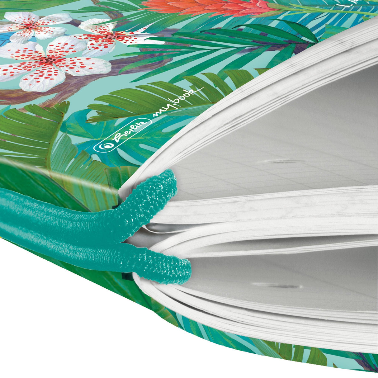 Herlitz Ladylike Jungle Cuaderno Y Block A4 80 Hojas Verde, Multicolor