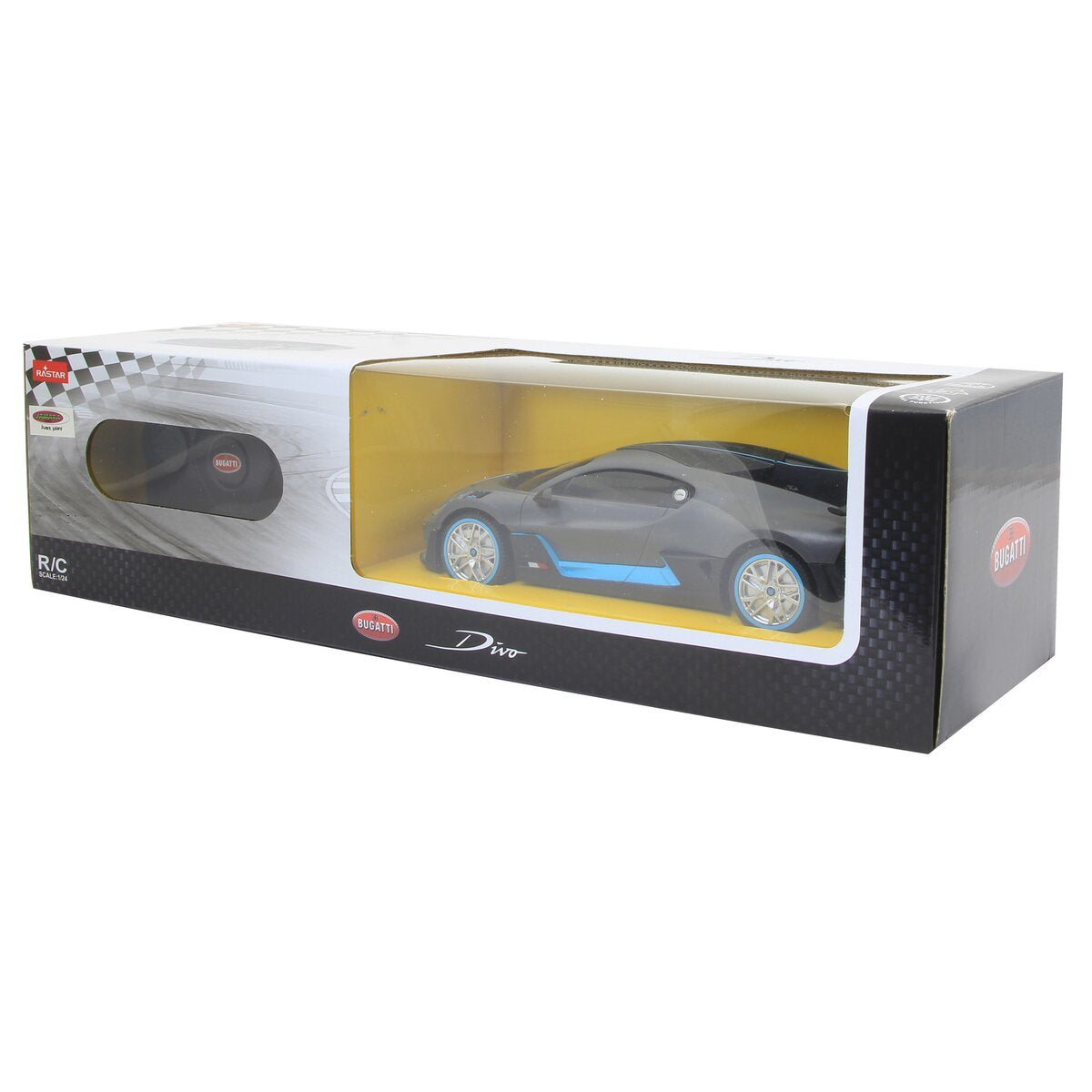 Jamara Bugatti Divo Rc 402111 1:24 Gris 2,4ghz