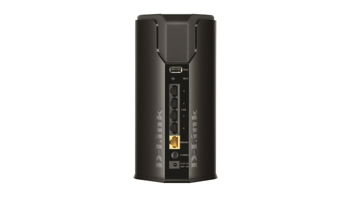 EAN 0790069380716 - D-Link DIR-845L/E router inalámbrico Gigabit Ethernet Doble banda (2,4 GHz / 5 GHz) Negro imagen 3