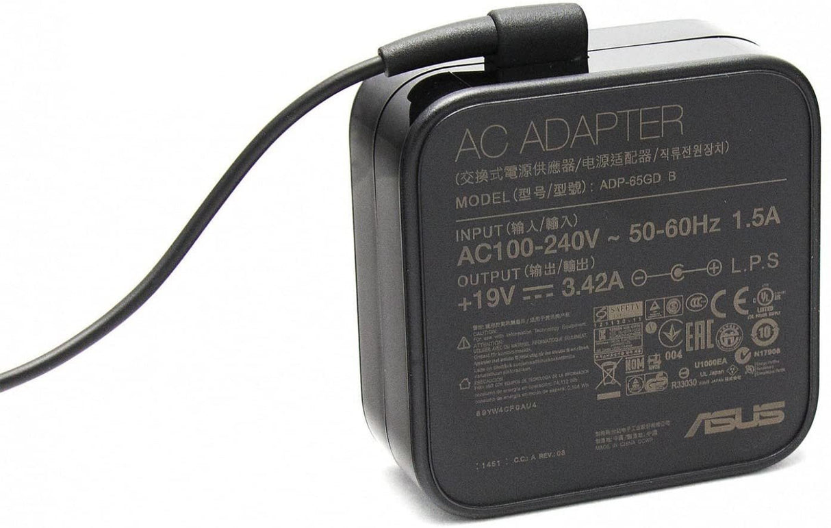EAN 5711783151951 - ASUS 0A001-00041600 adaptador e inversor de corriente Interior 65 W Negro imagen 1