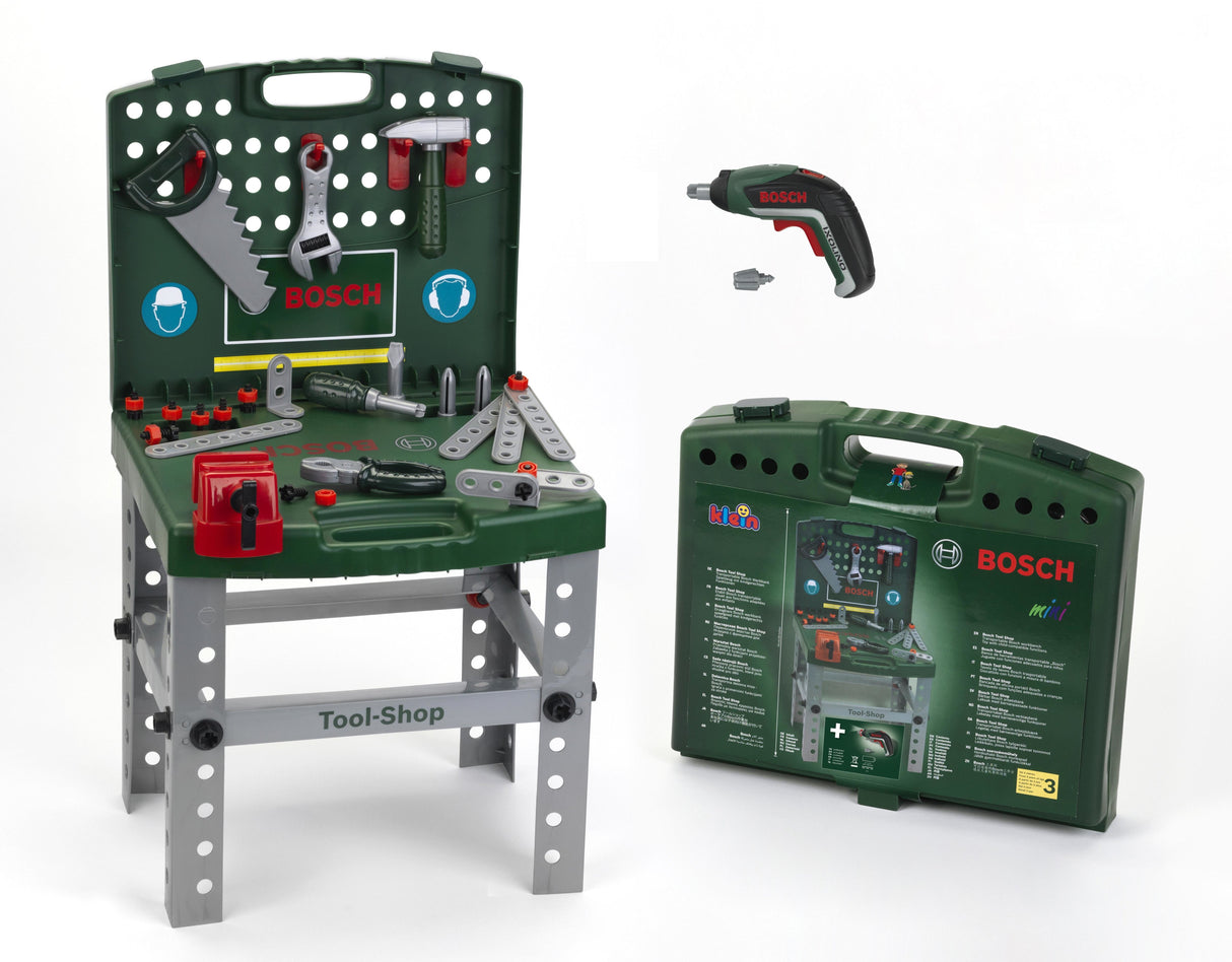 Taller Plegable Klein Bosch Con Destornillador Ixolino Ii