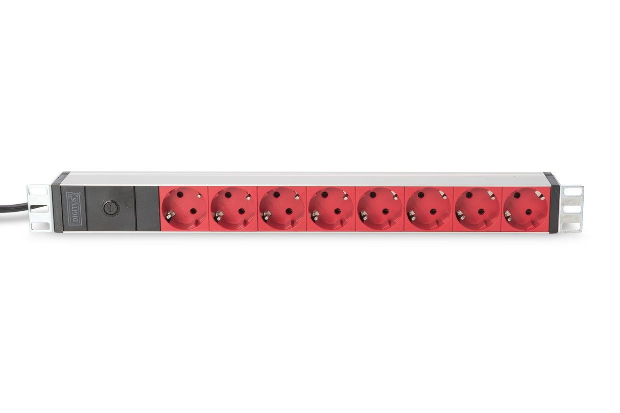 EAN 4016032369721 - Digitus DN-95410-R unidad de distribución de energía (PDU) 8 salidas AC 0U/1U Negro imagen 2