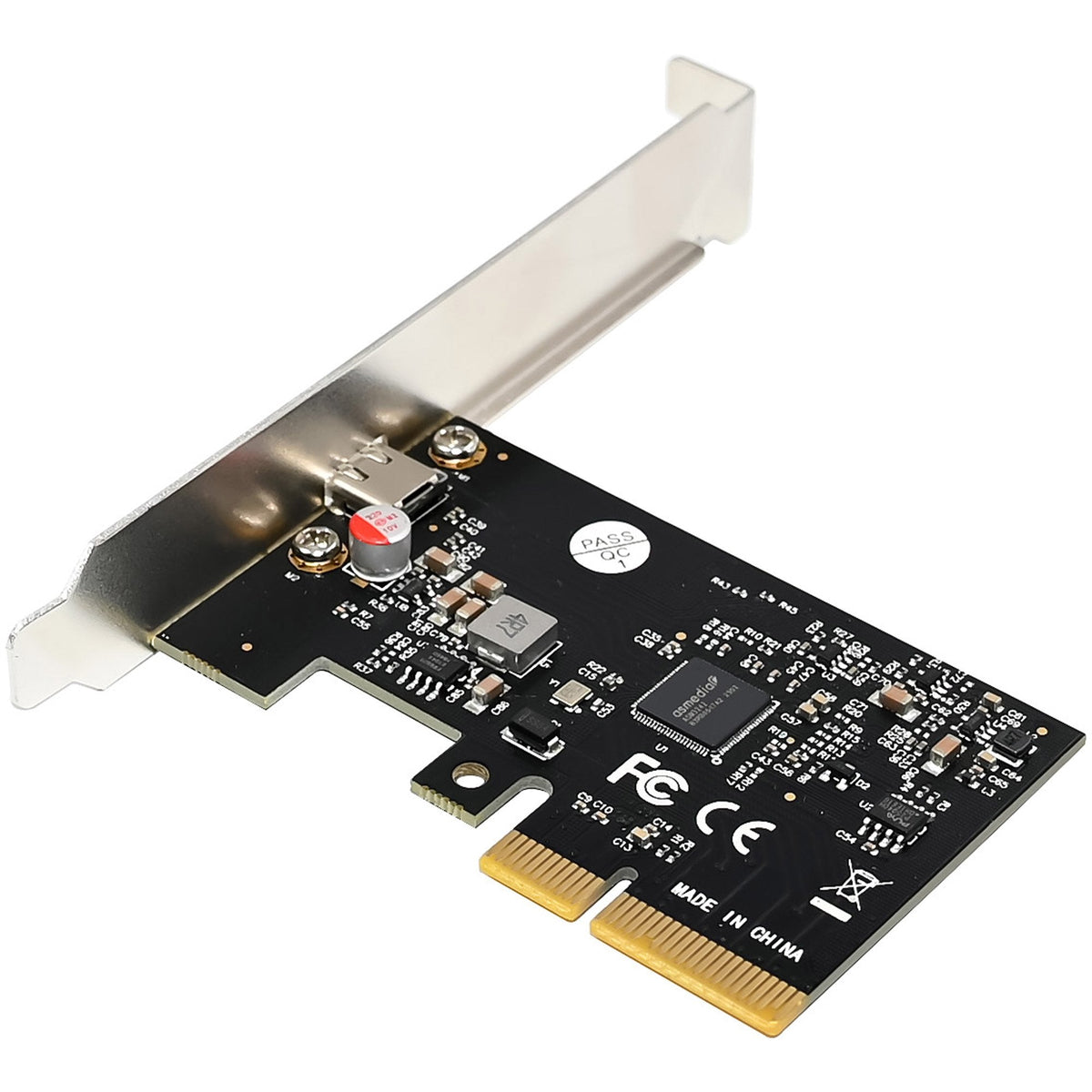 Tarjeta Pcie X4, 1 Puerto Usb-C, Usb 3.2 Gen.2x2