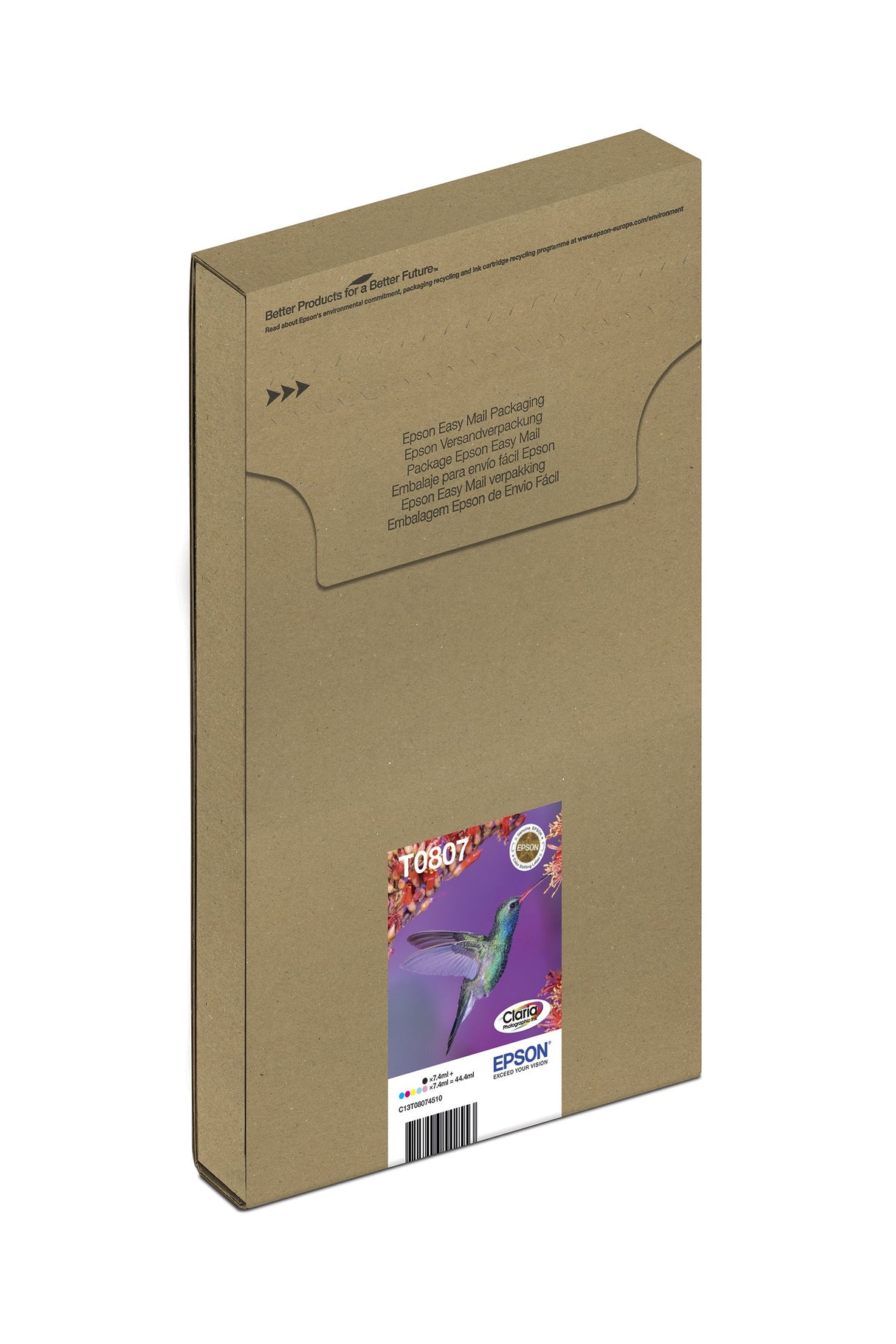 EAN 8715946542553 - Epson Hummingbird T0807 cartucho de tinta 1 pieza(s) Original Negro, Cian, Cian claro, Magenta claro, Mag imagen 11