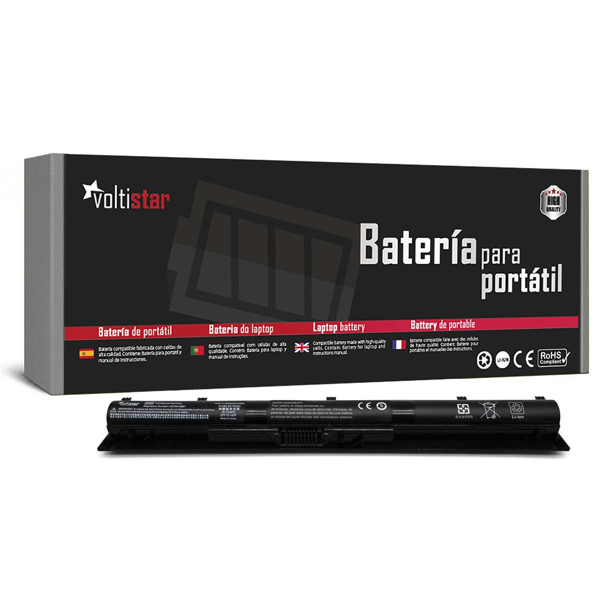 Batería Para Portátil Hp 15-Ab 15t-Ab 17-At Hstnn-Db6t Hstnn-Lb6s Ki04 Tpn-Q158