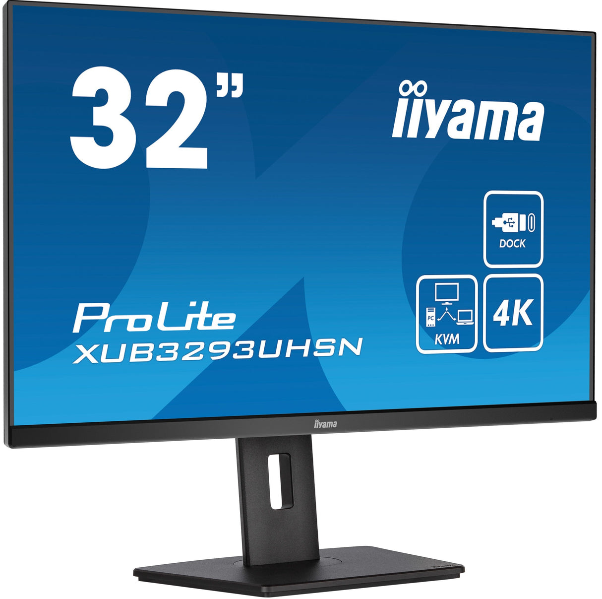 Iiyama 80,0cm 31,5" Xub3293uhsn-B5 16:9 Hdmi+Dp+Usb-C Ips Retail