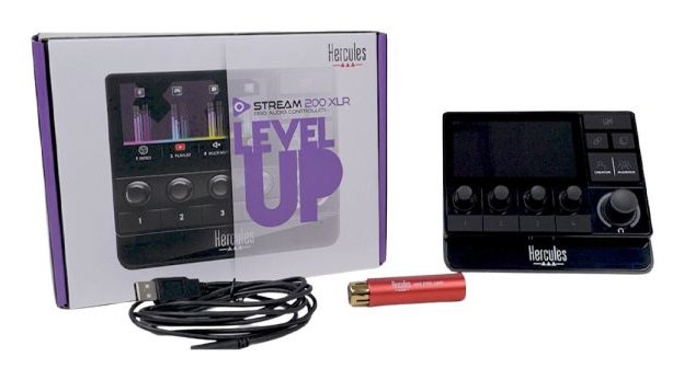 Audio Controller Hercules Mream 200 Xlr Retail Streaming